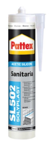 PATTEX-S SELLADOR SL502 SANITARIA BLANCA CARTUCHO 300ML -(IDH:1713067)