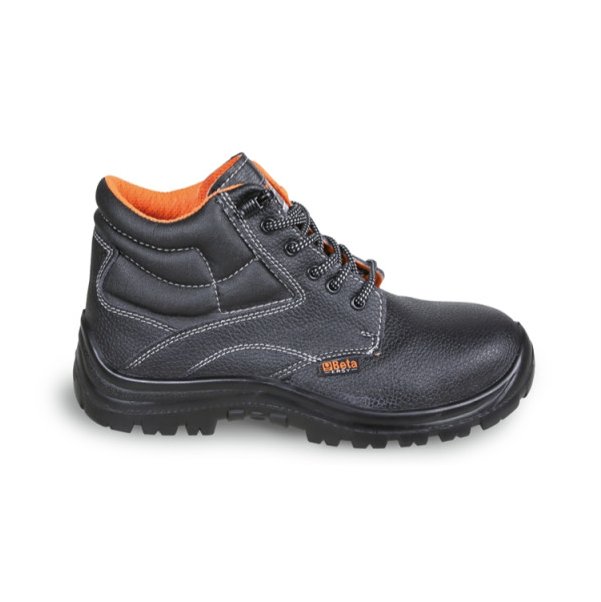 BOTAS DE PIEL NEGRA CON PLANTILLA 45 7243EN
